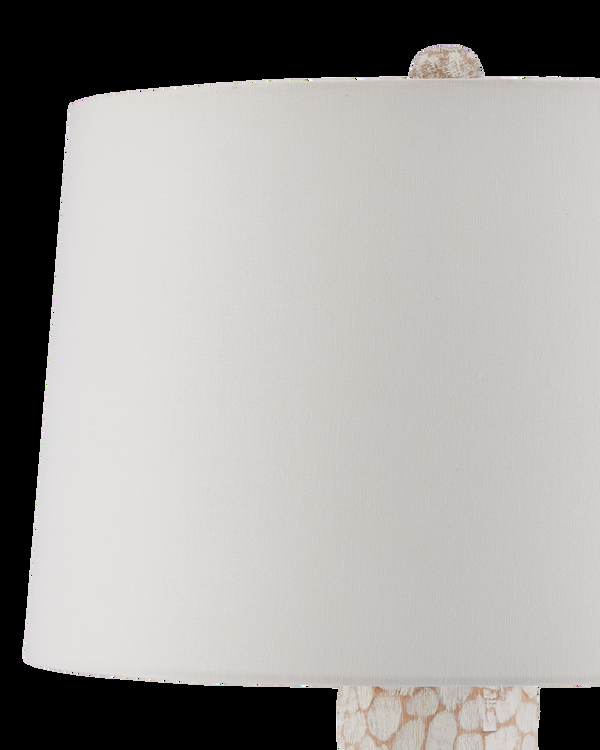 Safavieh Edwell Whitewash Table Lamp | Currey & Co - 6000-0990
