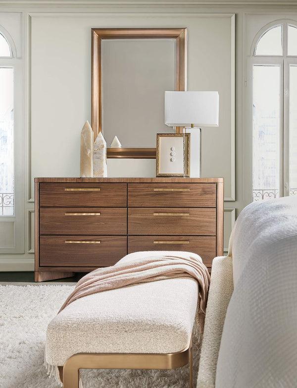 Safavieh Eleana Landscape Mirror - Gold | Hooker Furniture - 7252-90008-15