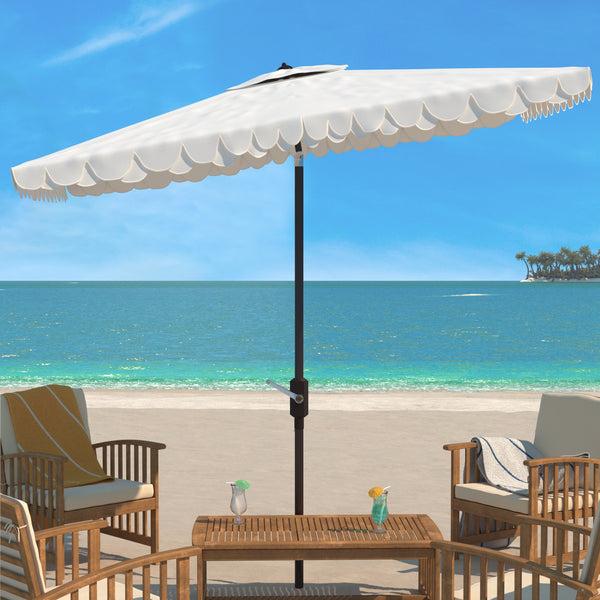 Safavieh Elegant Valance 6.5 X 10 Ft Rect Umbrella | Safavieh - PAT8306