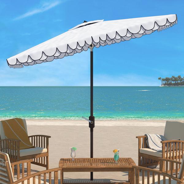 Safavieh Elegant Valance 6.5 X 10 Ft Rect Umbrella | Safavieh - PAT8306