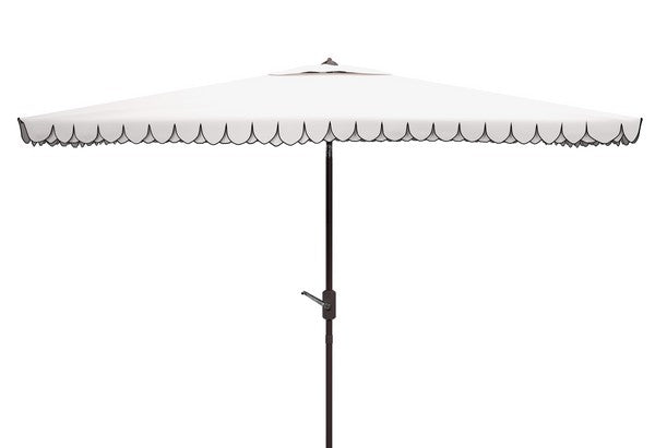 Safavieh Elegant Valance 6.5 X 10 Ft Rect Umbrella | Safavieh - PAT8306