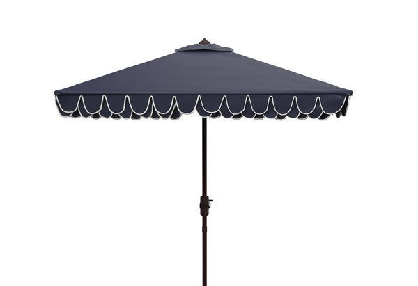 Safavieh Elegant Valance 7.5 Ft Square Umbrella | Safavieh - PAT8406