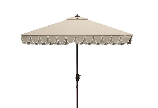 Safavieh Elegant Valance 7.5 Ft Square Umbrella | Safavieh - PAT8406