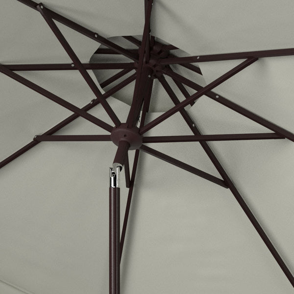 Safavieh Elegant Valance 9Ft Double Top Umbrella | Safavieh - PAT8206