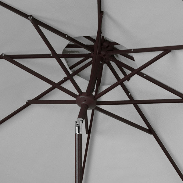 Safavieh Elegant Valance 9Ft Double Top Umbrella | Safavieh - PAT8206