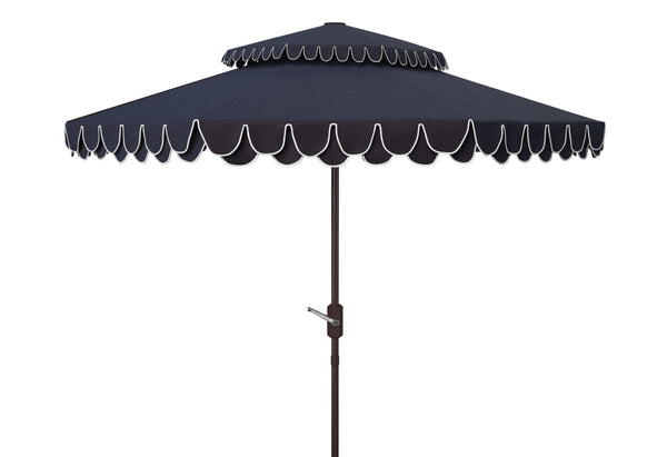 safavieh Elegant Valance 9Ft Double Top Umbrella | Safavieh - PAT8206