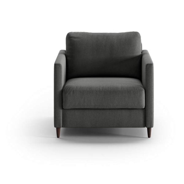 safavieh Elfin Cot Chair Sleeper - Luna 35 - 126/9 Walnut (Lux) | Luonto Furniture - ELFI-ANT-LUNA/35-126/9-WA