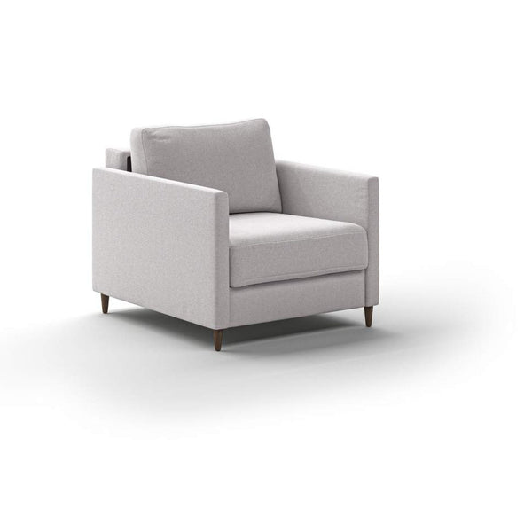 Safavieh Elfin Cot Chair Sleeper - Rene 01 - 126/9 Walnut (Lux) | Luonto Furniture - ELFI-ANT-RENE/01-126/9-WA