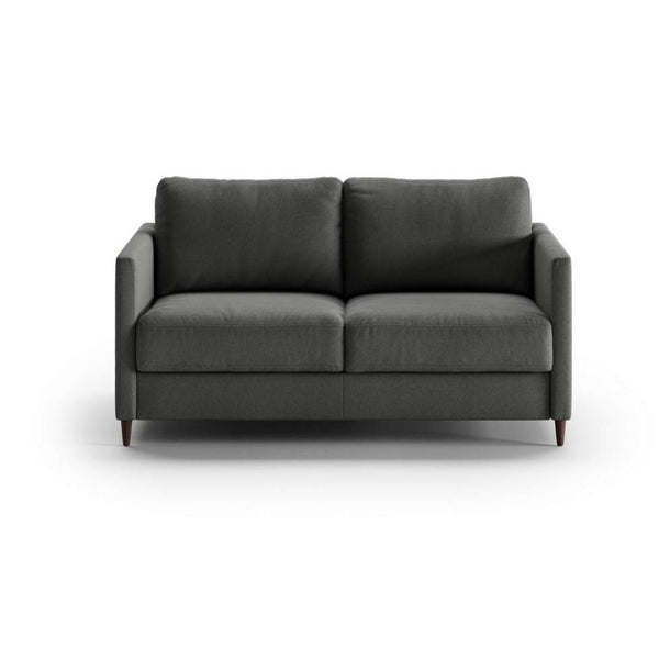 safavieh Elfin Full XL Loveseat Sleeper - Luna 35 - 126/9 Walnut (Lux) | Luonto Furniture - ELFI-BNT-LUNA/35-126/9-WA
