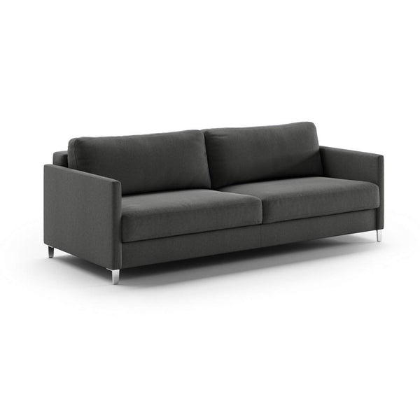 Safavieh Elfin King Sofa Sleeper - Luna 35 - 234/9 Chrome (Lux) | Luonto Furniture - ELFI-DNT-LUNA/35-234/9-CR
