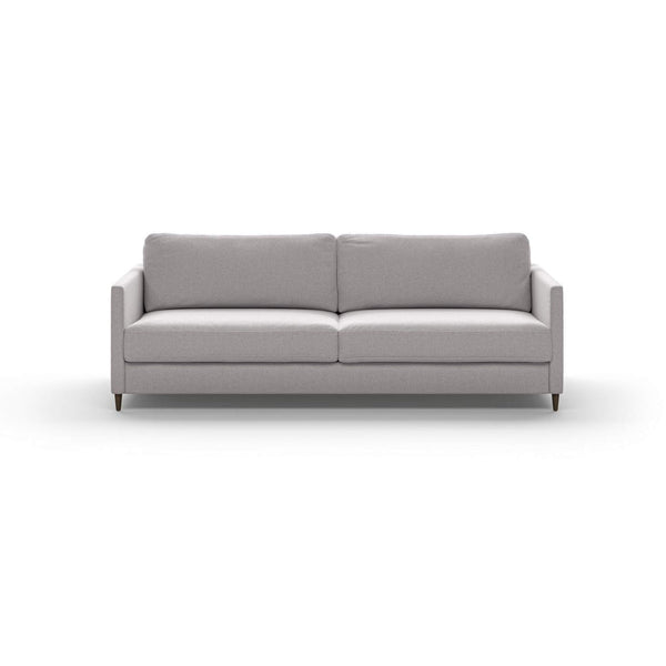 safavieh Elfin King Sofa Sleeper - Rene 01 - 126/9 Walnut (Lux) | Luonto Furniture - ELFI-DNT-RENE/01-126/9-WA