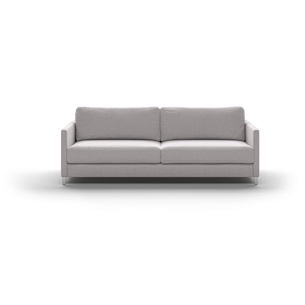 safavieh Elfin King Sofa Sleeper - Rene 01 - 234/9 Chrome (Lux) | Luonto Furniture - ELFI-DNT-RENE/01-234/9-CR