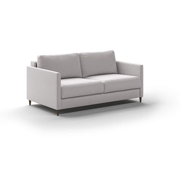 Safavieh Elfin Queen Loveseat Sleeper - Rene 01 - 126/9 Walnut (Lux) | Luonto Furniture - ELFI-CNT-RENE/01-126/9-WA