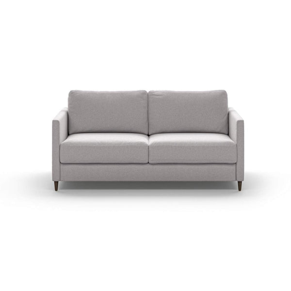 safavieh Elfin Queen Loveseat Sleeper - Rene 01 - 126/9 Walnut (Lux) | Luonto Furniture - ELFI-CNT-RENE/01-126/9-WA