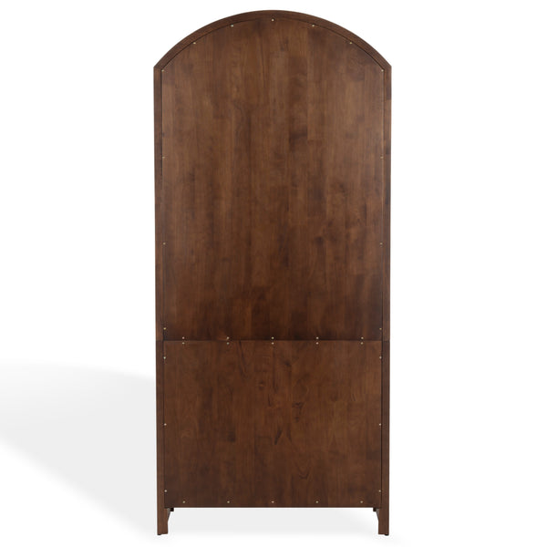 Safavieh Elladora Ribbed Wood Bookcase | Safavieh Couture - SFV4240