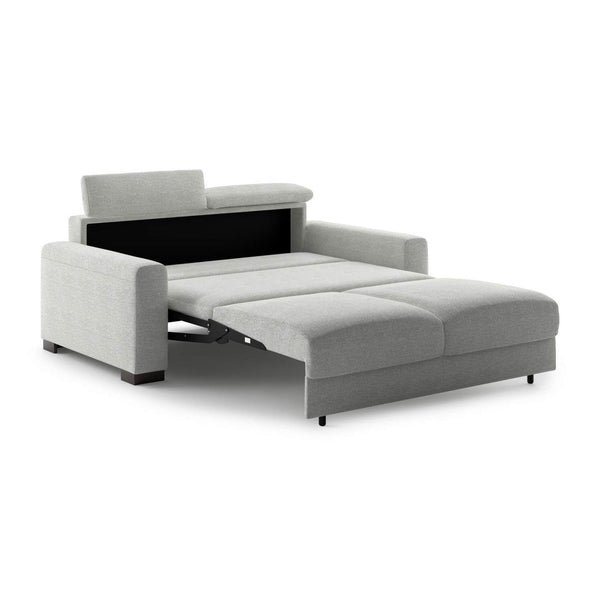 Safavieh Elliot Queen Loveseat Sleeper - Lea 40 - 402/6 Smoked | Luonto Furniture - ELLI-CHD-LEA/40-402/6-SMB