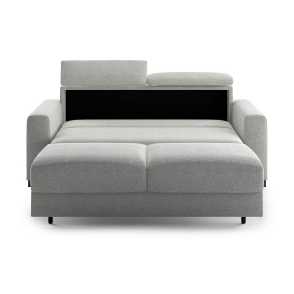 Safavieh Elliot Queen Loveseat Sleeper - Lea 40 - 402/6 Smoked | Luonto Furniture - ELLI-CHD-LEA/40-402/6-SMB