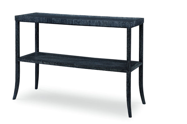 safavieh Emile Shelf Table (Black Cerused) | Century Furniture - AEA-639