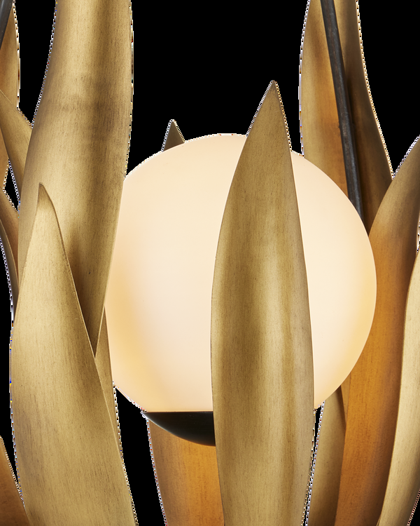 Safavieh Endymion Chandelier - Gold | Currey & Co - 9000-1250