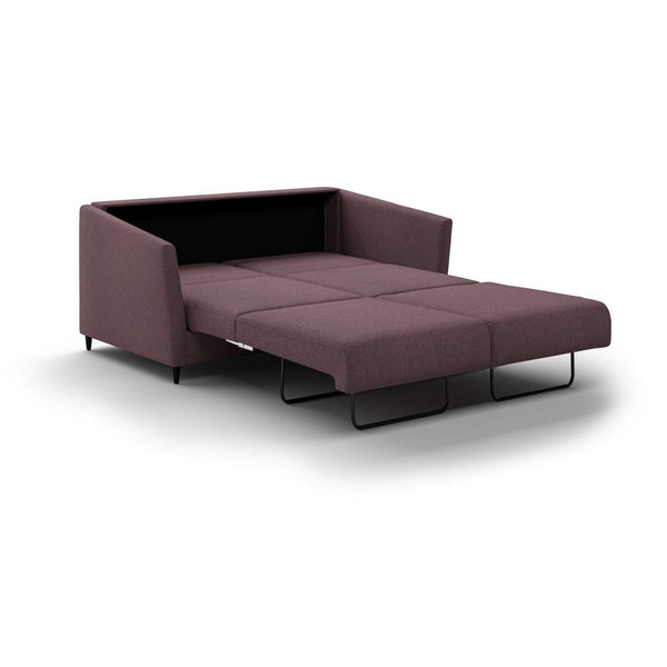 Safavieh Erika Full XL Size Loveseat Sleeper Luna 29 - 126/9 Walnut | Luonto Furniture - ERIK-BNT-LUNA/29-126/9-WA