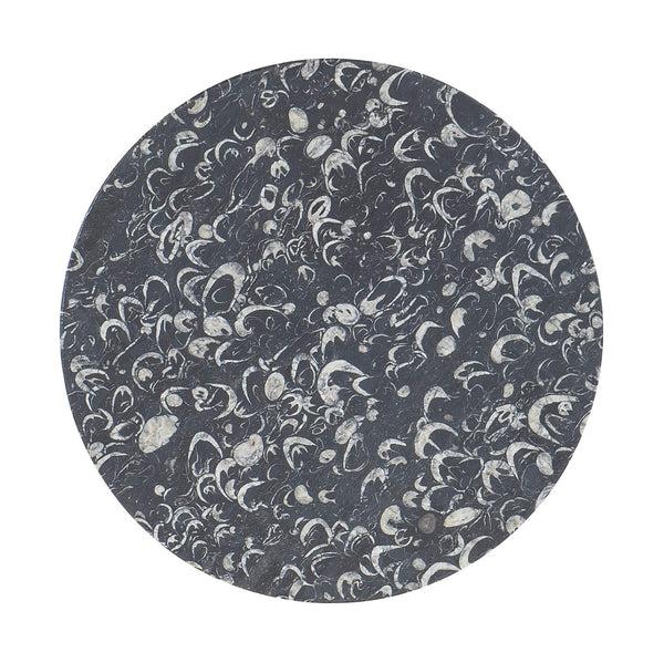 Safavieh Estelle Marble & Metal Drink Table - Black | Hooker Furniture - M17-50310-15