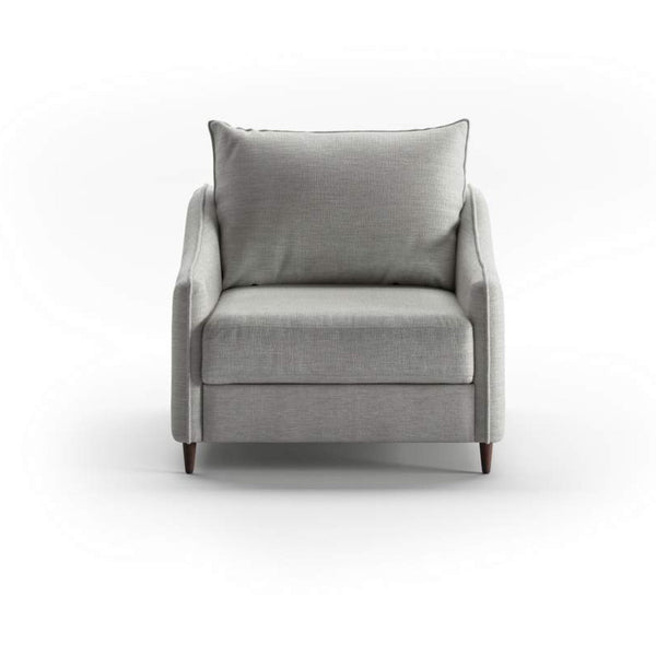 safavieh Ethos Cot Chair Sleeper - Oliver 173 - 126/9 Walnut | Luonto Furniture - ETHO-ANT-OLIV/173-126/9-WA