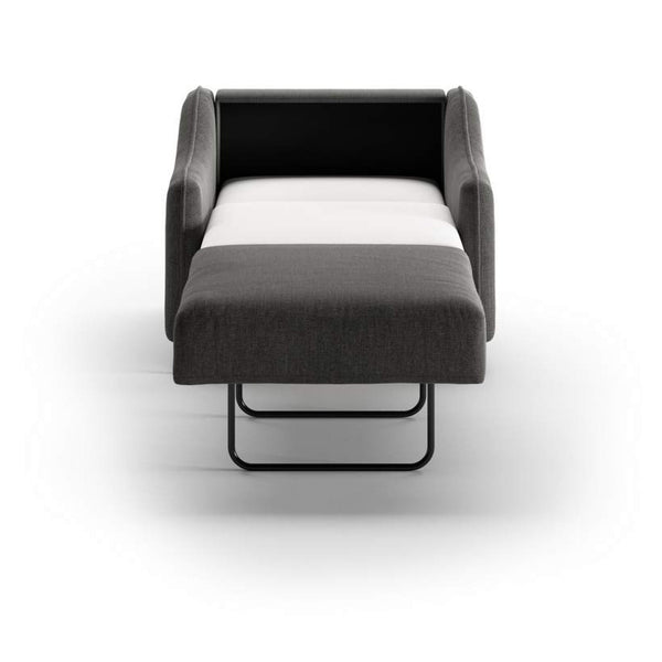 Safavieh Ethos Cot Chair Sleeper - Oliver 515 - 126/9 Walnut | Luonto Furniture - ETHO-ANT-OLIV/515-126/9-WA