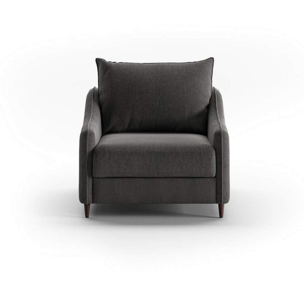 safavieh Ethos Cot Chair Sleeper - Oliver 515 - 126/9 Walnut | Luonto Furniture - ETHO-ANT-OLIV/515-126/9-WA