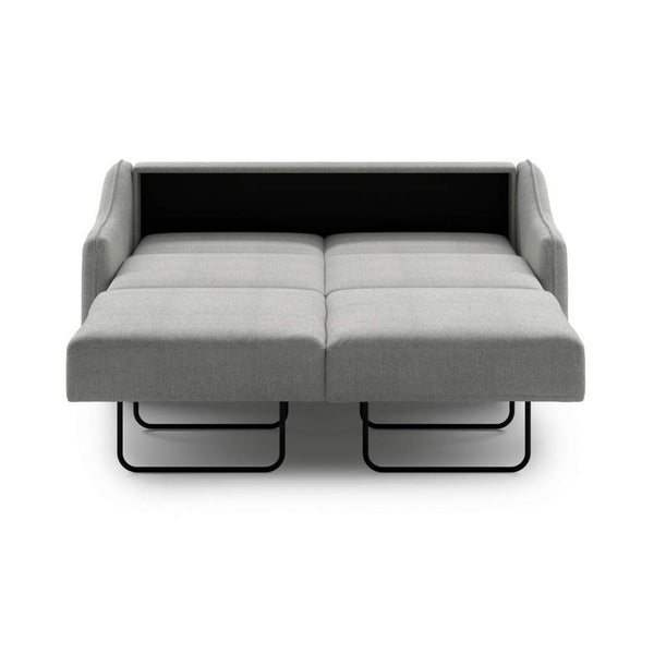 Safavieh Ethos Full XL Loveseat Sleeper - Oliver 173 - 126/9 Walnut | Luonto Furniture - ETHO-BNT-OLIV/173-126/9-WA