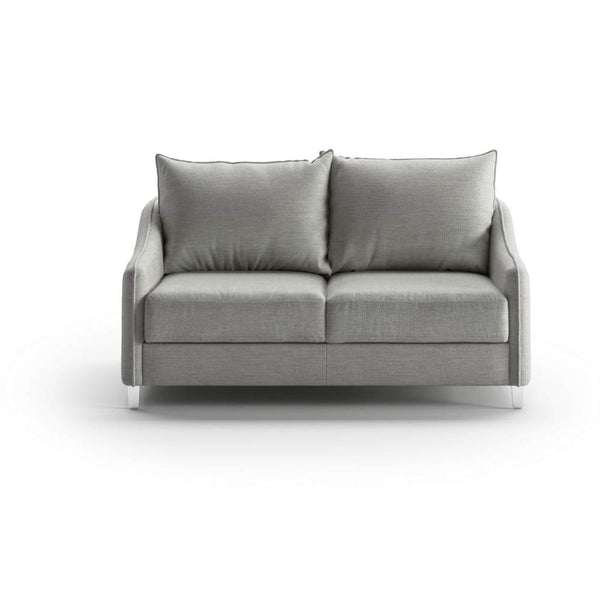 safavieh Ethos Full XL Loveseat Sleeper - Oliver 173 - 234/9 Chrome | Luonto Furniture - ETHO-BNT-OLIV/173-234/9-CR