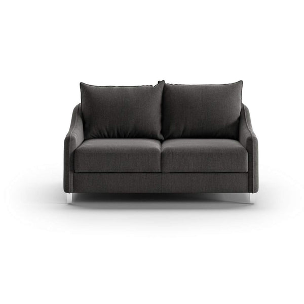 safavieh Ethos Full XL Loveseat Sleeper - Oliver 515 - 234/9 Chrome | Luonto Furniture - ETHO-BNT-OLIV/515-234/9-CR