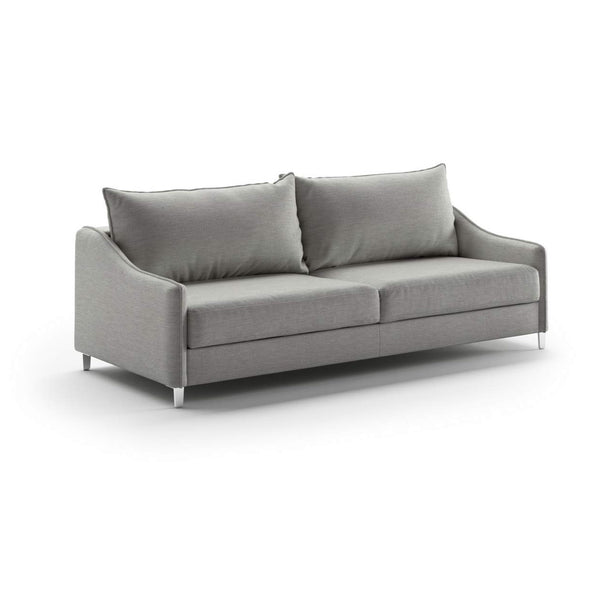 Safavieh Ethos King Sofa Sleeper - Oliver 173 - 234/9 Chrome | Luonto Furniture - ETHO-DNT-OLIV/173-234/9-CR