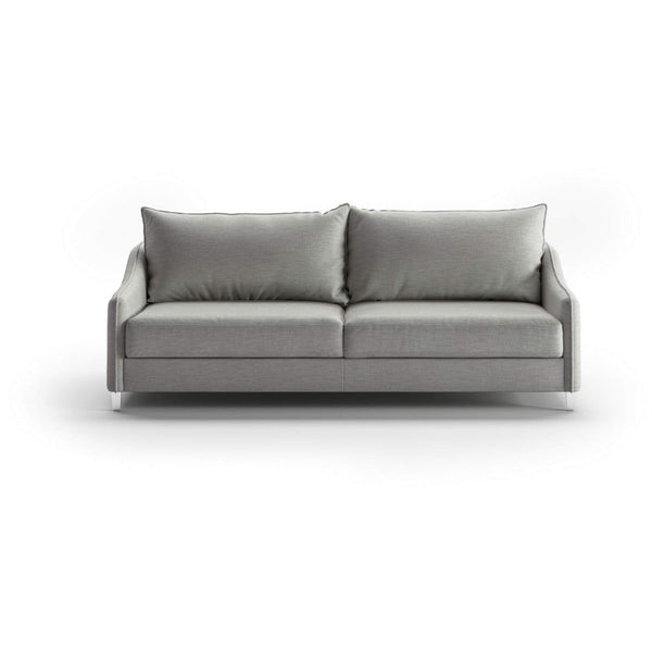 safavieh Ethos King Sofa Sleeper - Oliver 173 - 234/9 Chrome | Luonto Furniture - ETHO-DNT-OLIV/173-234/9-CR