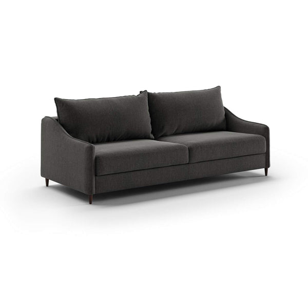 Safavieh Ethos King Sofa Sleeper - Oliver 515 - 126/9 Walnut | Luonto Furniture - ETHO-DNT-OLIV/515-126/9-WA