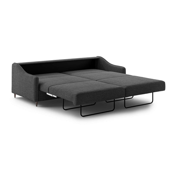 Safavieh Ethos King Sofa Sleeper - Oliver 515 - 126/9 Walnut | Luonto Furniture - ETHO-DNT-OLIV/515-126/9-WA