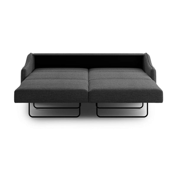 Safavieh Ethos King Sofa Sleeper - Oliver 515 - 126/9 Walnut | Luonto Furniture - ETHO-DNT-OLIV/515-126/9-WA