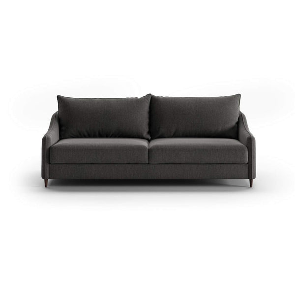 safavieh Ethos King Sofa Sleeper - Oliver 515 - 126/9 Walnut | Luonto Furniture - ETHO-DNT-OLIV/515-126/9-WA