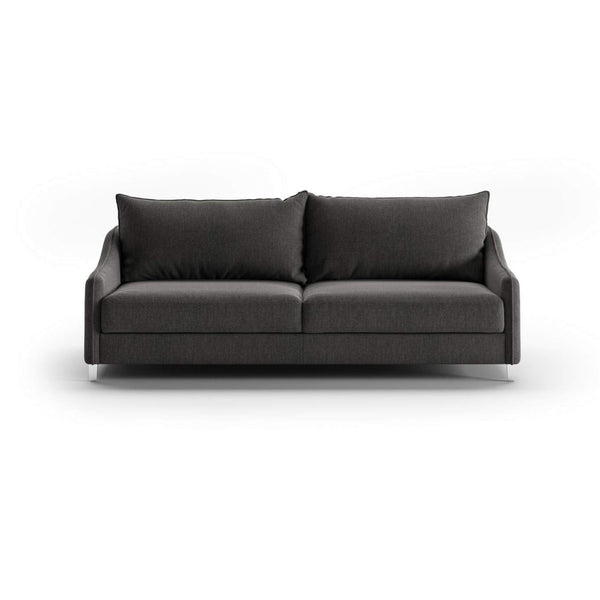 safavieh Ethos King Sofa Sleeper - Oliver 515 - 234/9 Chrome | Luonto Furniture - ETHO-DNT-OLIV/515-234/9-CR