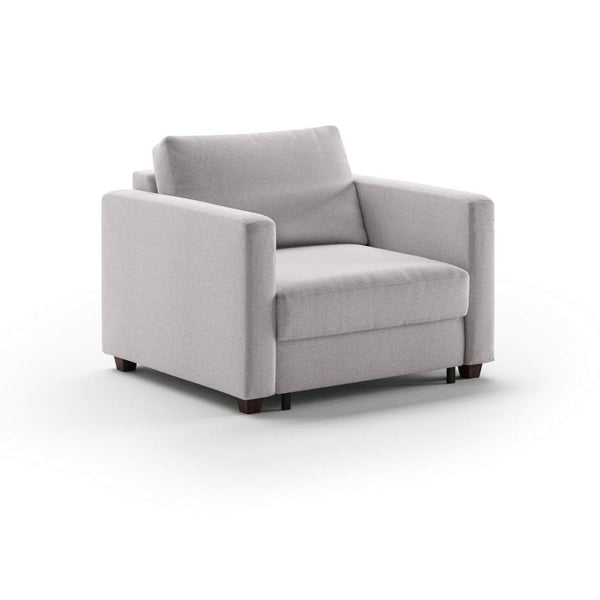 Safavieh Fantasy Cot Chair Sleeper - Rene 01 - 104/6 Walnut | Luonto Furniture - FANT-ALV-RENE/01-104/6-WA