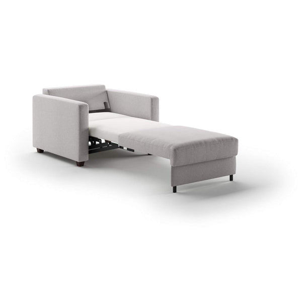 Safavieh Fantasy Cot Chair Sleeper - Rene 01 - 104/6 Walnut | Luonto Furniture - FANT-ALV-RENE/01-104/6-WA