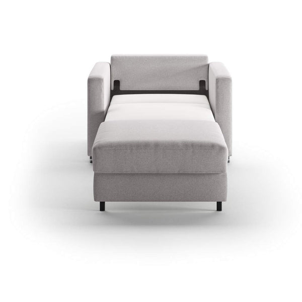 Safavieh Fantasy Cot Chair Sleeper - Rene 01 - 217/6 Chrome | Luonto Furniture - FANT-ALV-RENE/01-217/6-CR