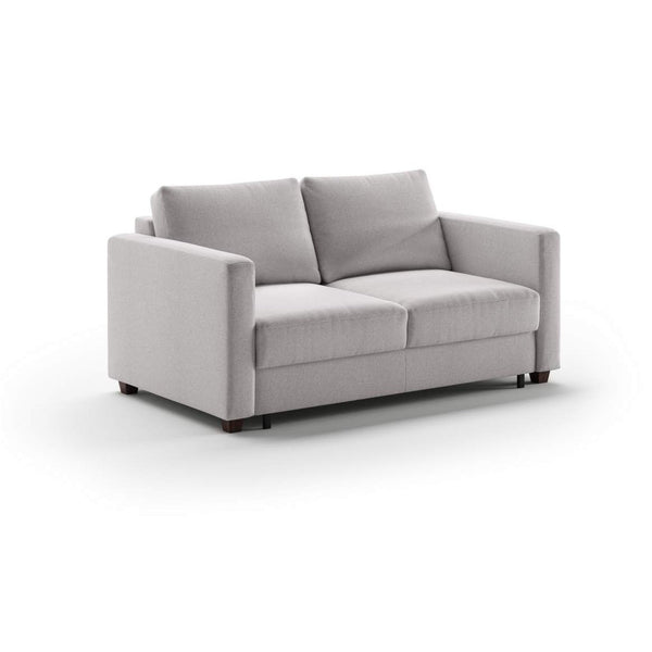 Safavieh Fantasy Full XL Loveseat Sleeper - Rene 01 - 104/6 Walnut | Luonto Furniture - FANT-BLV-RENE/01-104/6-WA