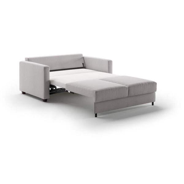 Safavieh Fantasy Full XL Loveseat Sleeper - Rene 01 - 104/6 Walnut | Luonto Furniture - FANT-BLV-RENE/01-104/6-WA