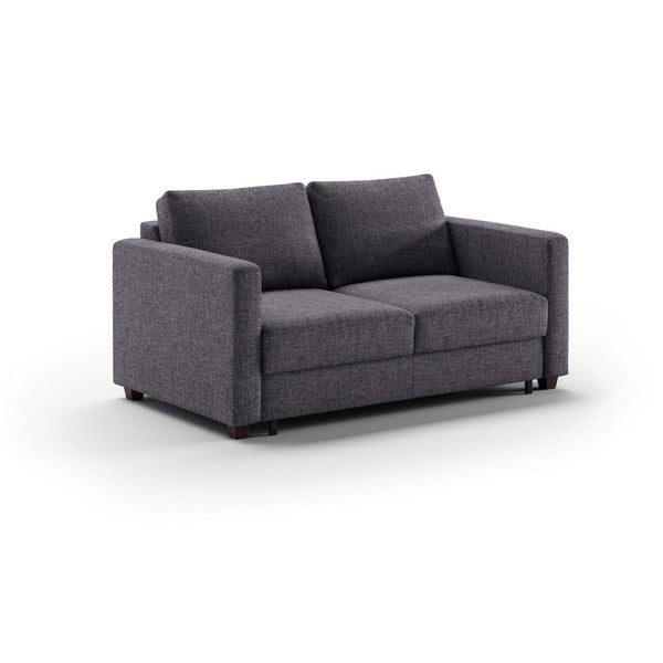 Safavieh Fantasy Full XL Loveseat Sleeper - Rene 04 - 104/6 Walnut | Luonto Furniture - FANT-BLV-RENE/04-104/6-WA