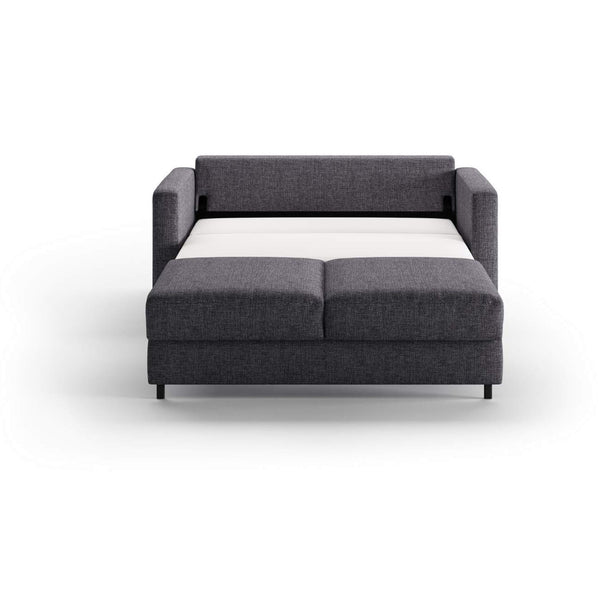 Safavieh Fantasy Full XL Loveseat Sleeper - Rene 04 - 104/6 Walnut | Luonto Furniture - FANT-BLV-RENE/04-104/6-WA