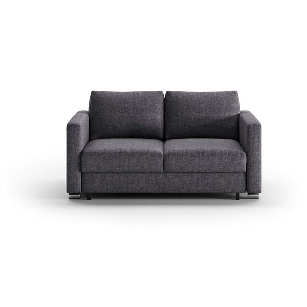 safavieh Fantasy Full XL Loveseat Sleeper - Rene 04 - 217/6 Chrome | Luonto Furniture - FANT-BLV-RENE/04-217/6-CR