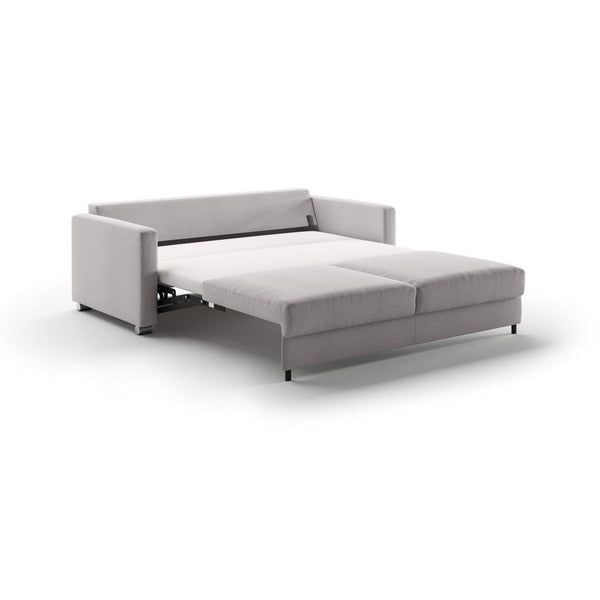 Safavieh Fantasy King Sofa Sleeper - Rene 01 - 217/6 Chrome | Luonto Furniture - FANT-DLV-RENE/01-217/6-CR