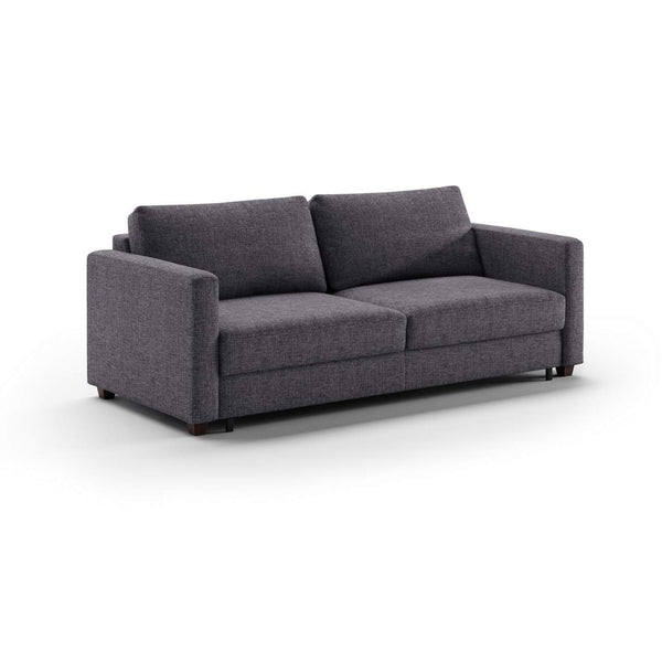 Safavieh Fantasy King Sofa Sleeper - Rene 04 - 104/6 Walnut | Luonto Furniture - FANT-DLV-RENE/04-104/6-WA