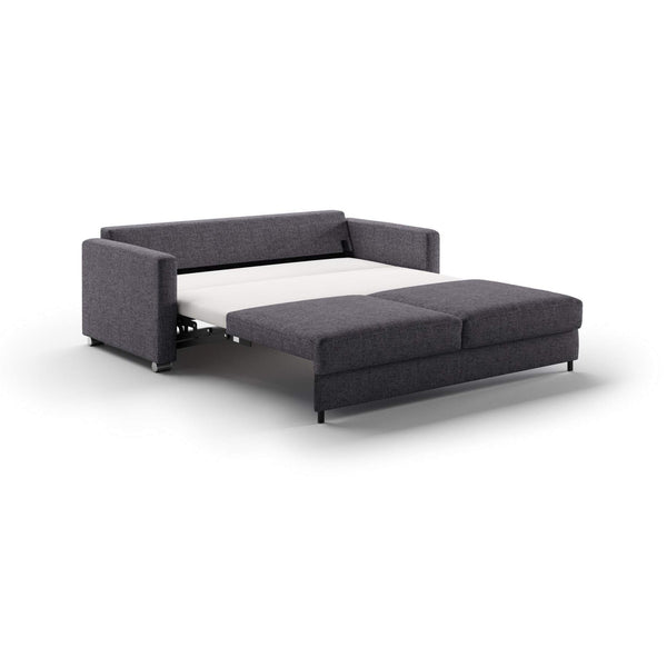 Safavieh Fantasy King Sofa Sleeper - Rene 04 - 217/6 Chrome | Luonto Furniture - FANT-DLV-RENE/04-217/6-CR