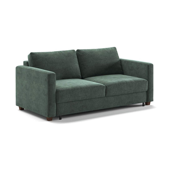Safavieh Fantasy Queen Loveseat Sleeper - Glamour 12 - 104/6 Walnut | Luonto Furniture - FANT-CLV-GLAM/12-104/6-WA